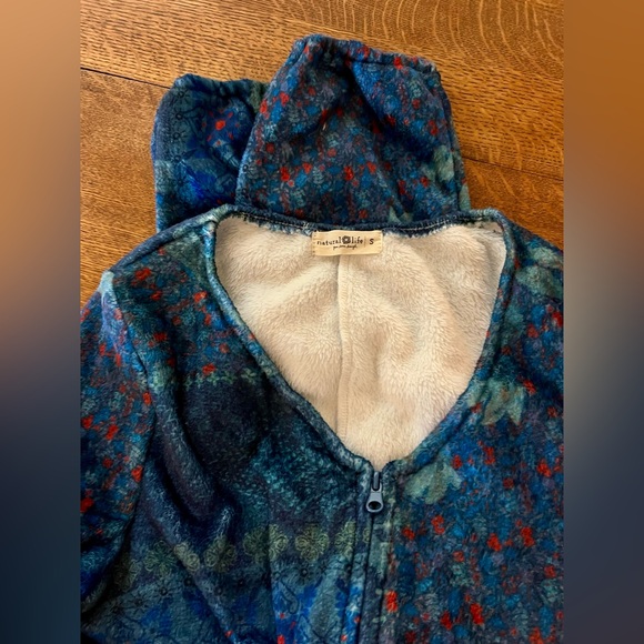 Natural Life Fleece Onesie pajamas - Picture 2 of 4